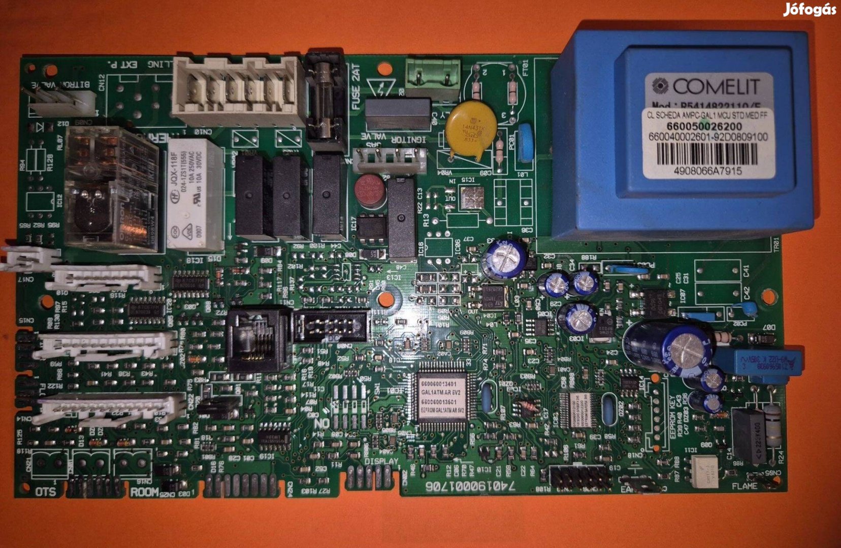 Ariston gázkazán vezérlőpanel