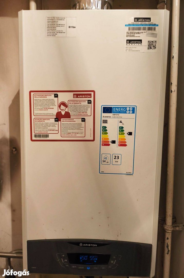 Ariston nyílt égésterű cirkó