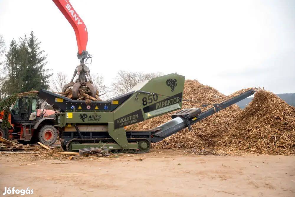 Arjes Impaktor 850 Shredder Darálógép