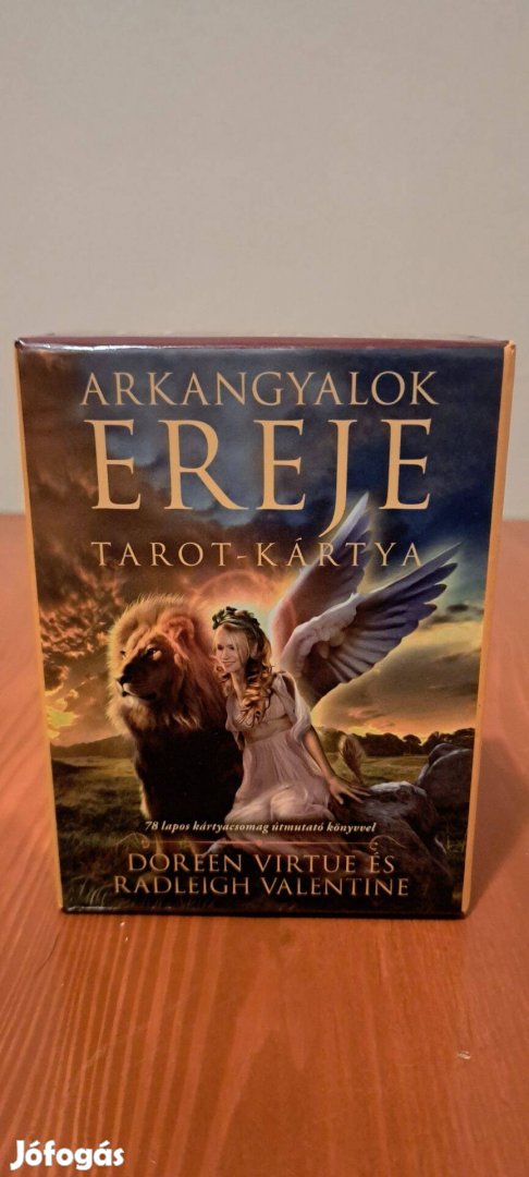 Arkangyalok ereje 78 lapos tarot-kártya útmutató könyvvel