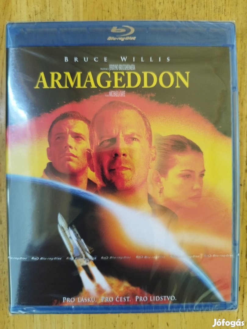Armageddon blu-ray Bruce Willis Bontatlan 
