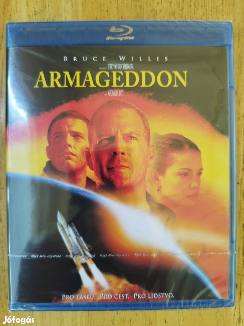 Armageddon blu-ray Bruce Willis Bontatlan 