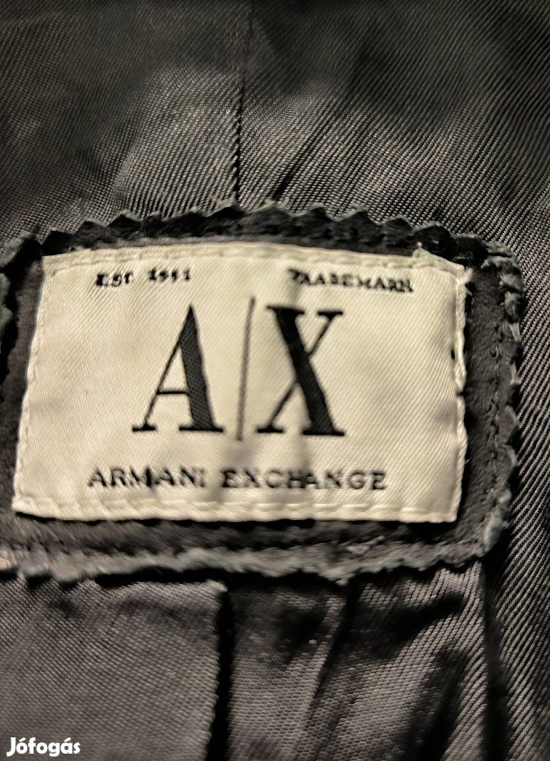 Armani Exchange bőrkabát