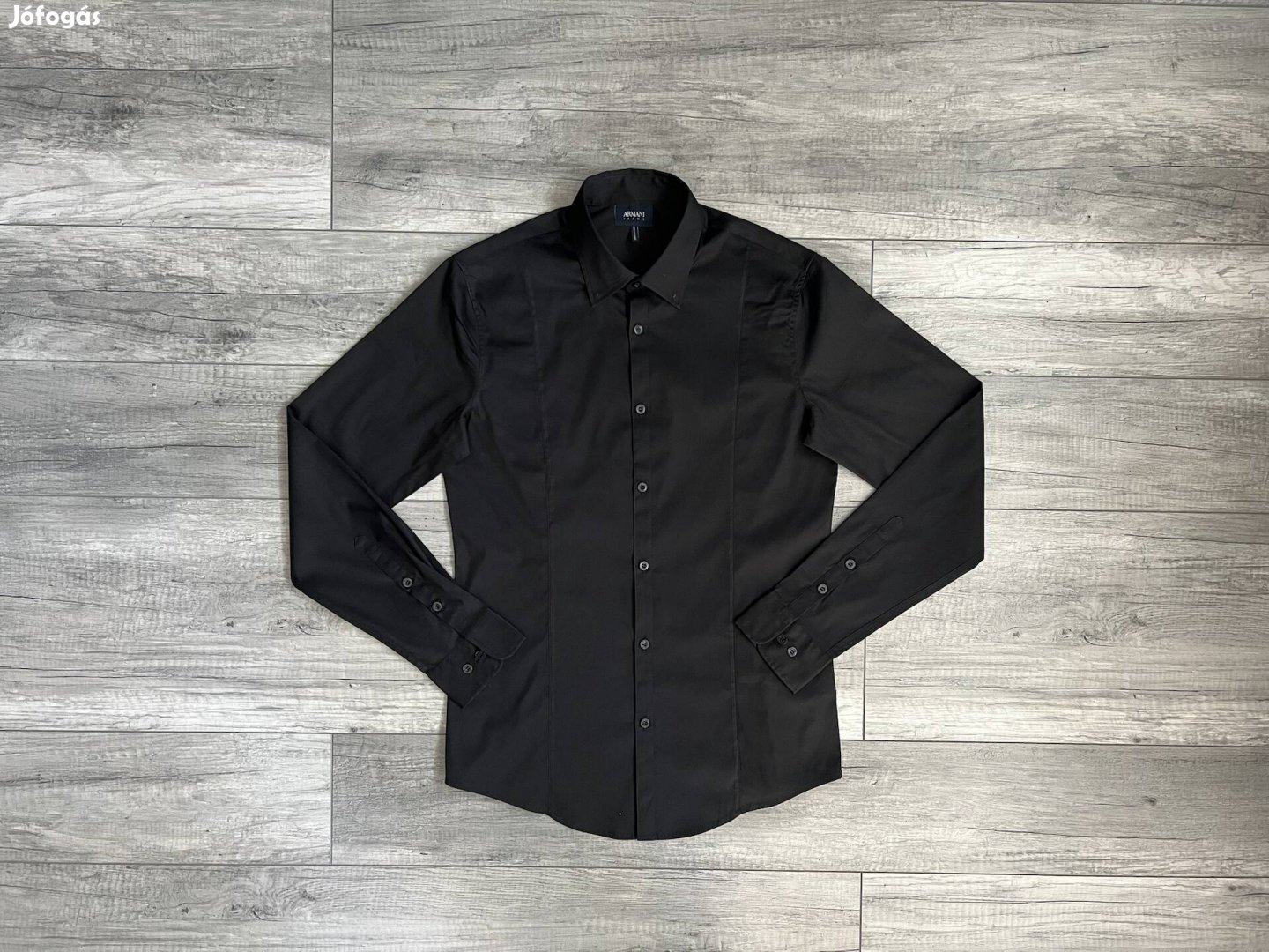 Armani Jeans fekete ing (új, new)