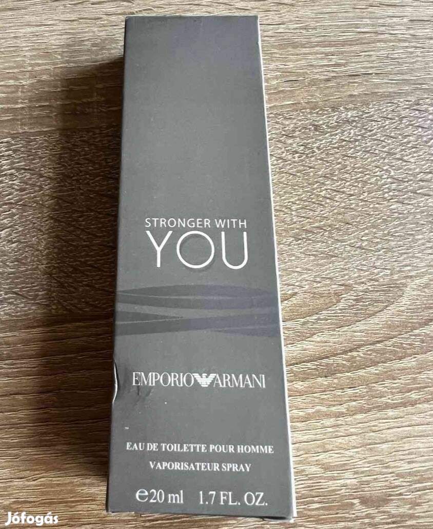 Armani Stronger With You 20 ml férfi parfüm illatminta