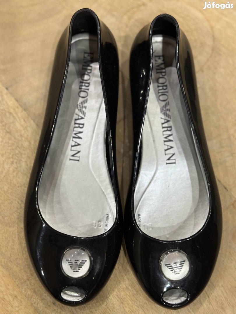 Armani fekete balerina 36 