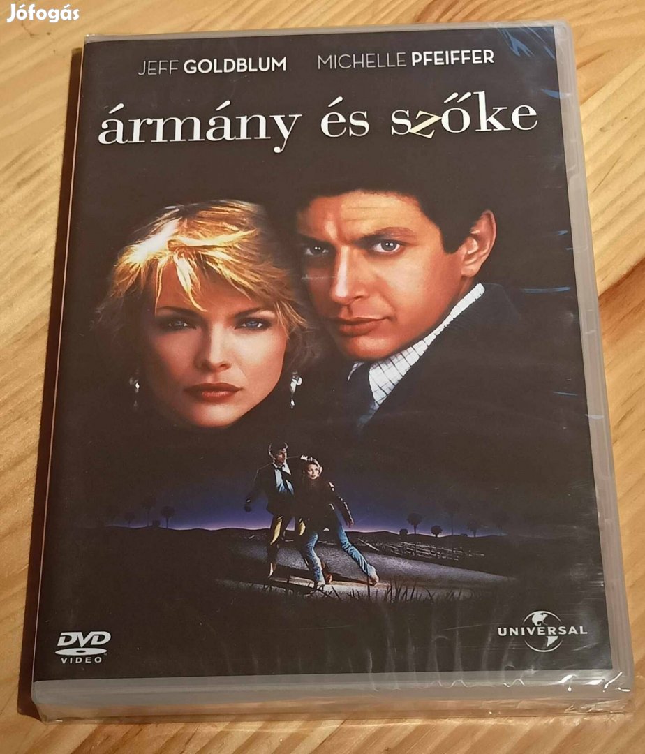 Ármány és szőke dvd bontatlan Goldblum, Pfeiffer feliratos 