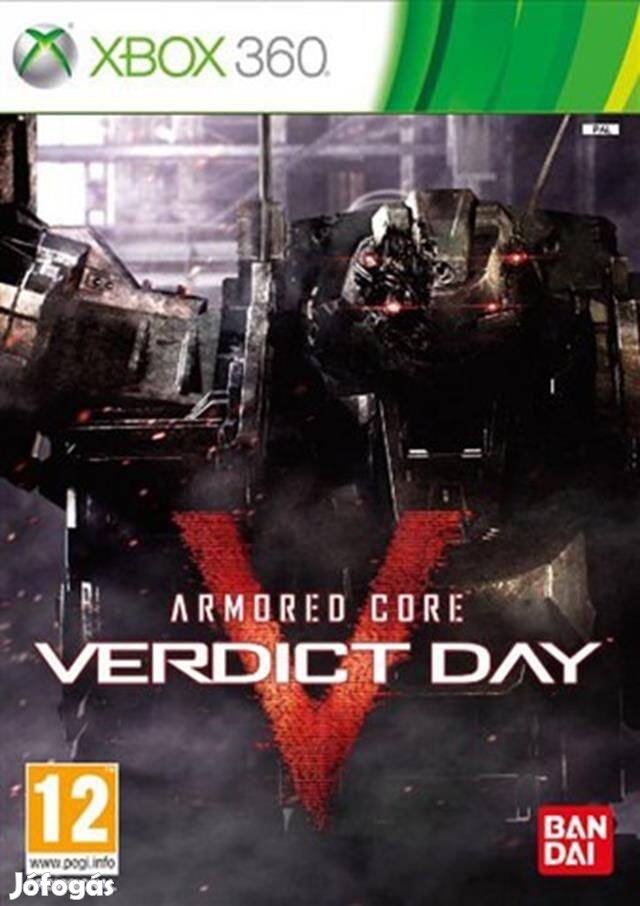 Armored Core Verdict Day eredeti Xbox 360 játék