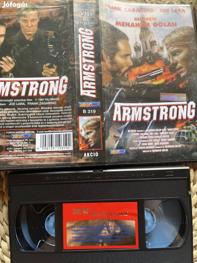 Armstrong vhs kazetta