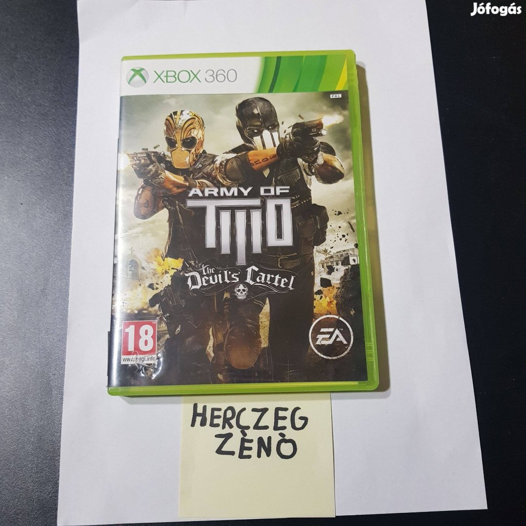 Army OF Two Devils Cartel Xbox360