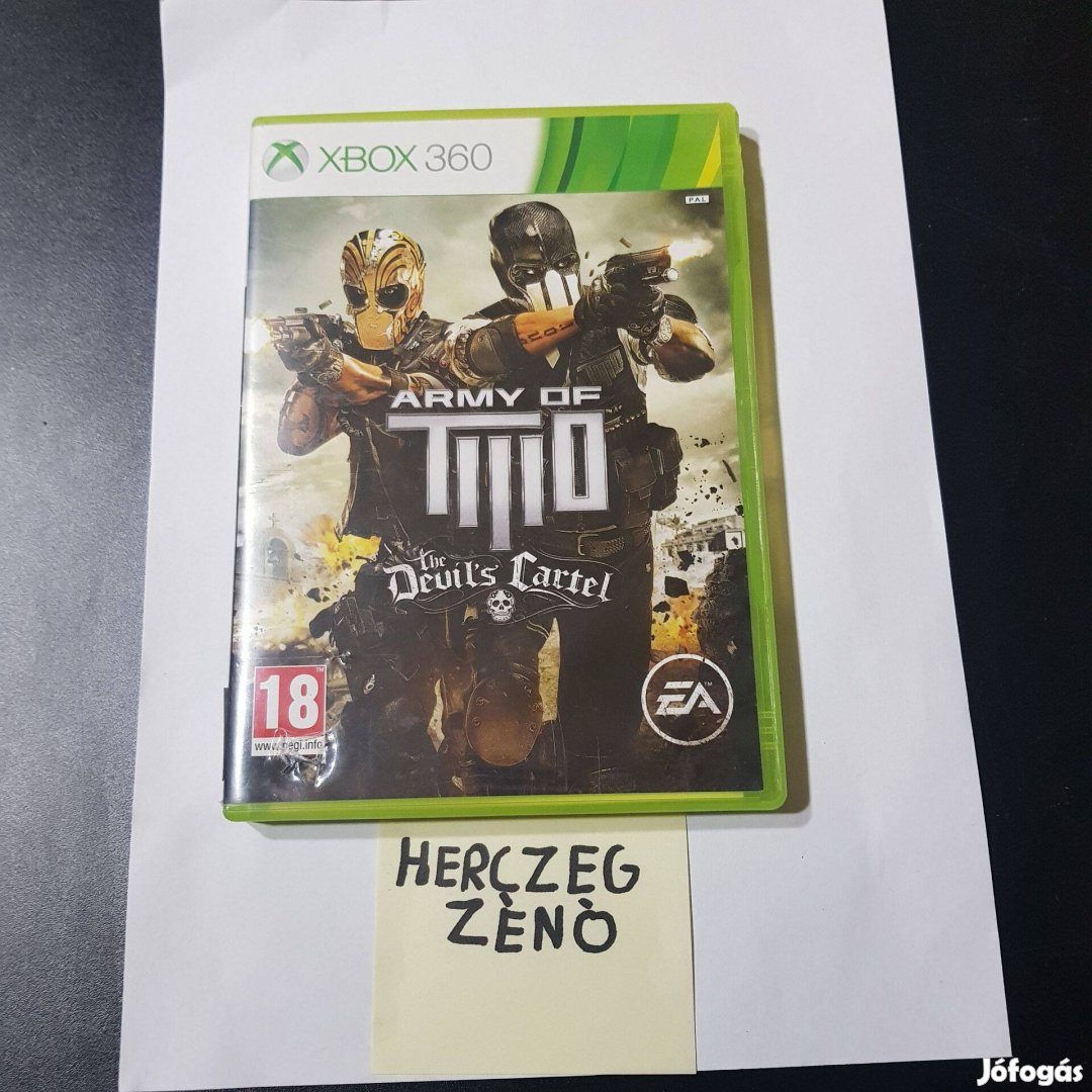 Army OF Two Devils Cartel Xbox360