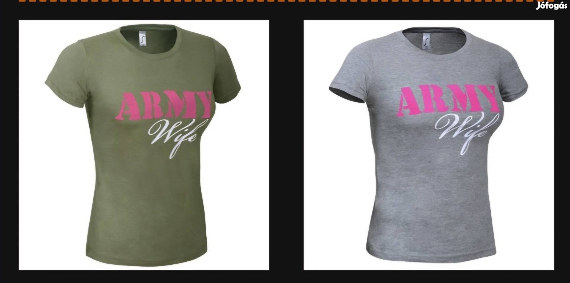 Army Wife női pamut pólók