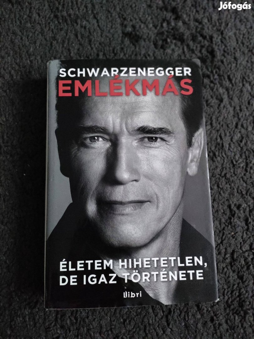 Arnold Schwarzenegger Emlékmás(életrajzi könyv)