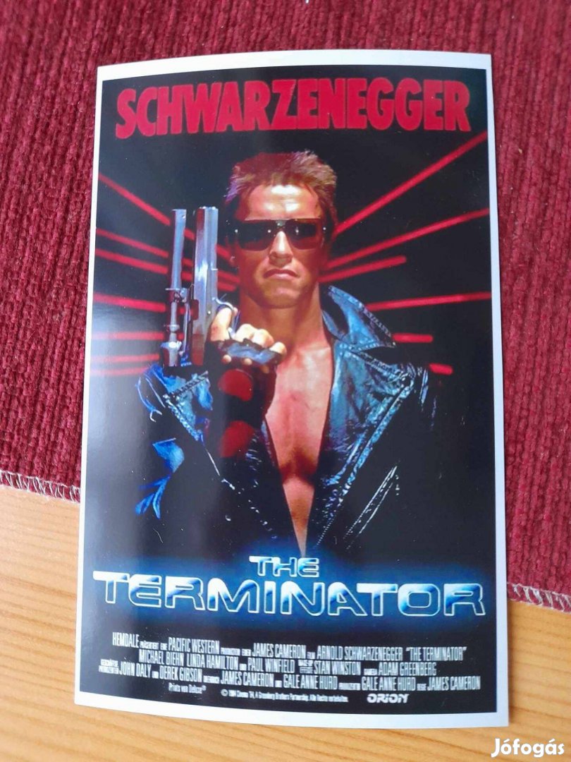 Arnold Schwarzenegger Terminator 1. trafikáru(?) ritkaság