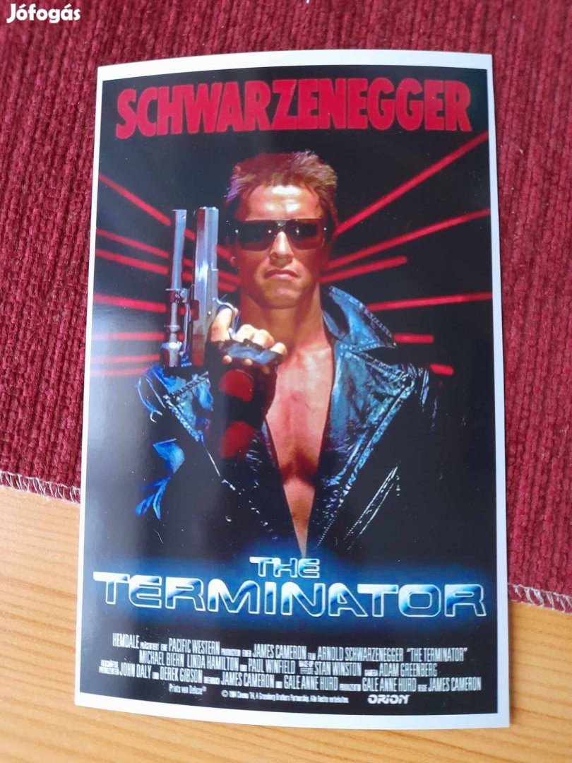 Arnold Schwarzenegger: The Terminátor - Trafikáru (ritka!)