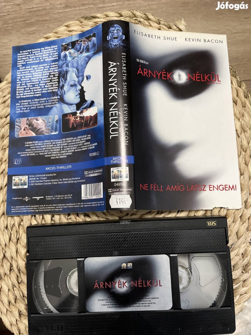 Árnyék nélkűl vhs film