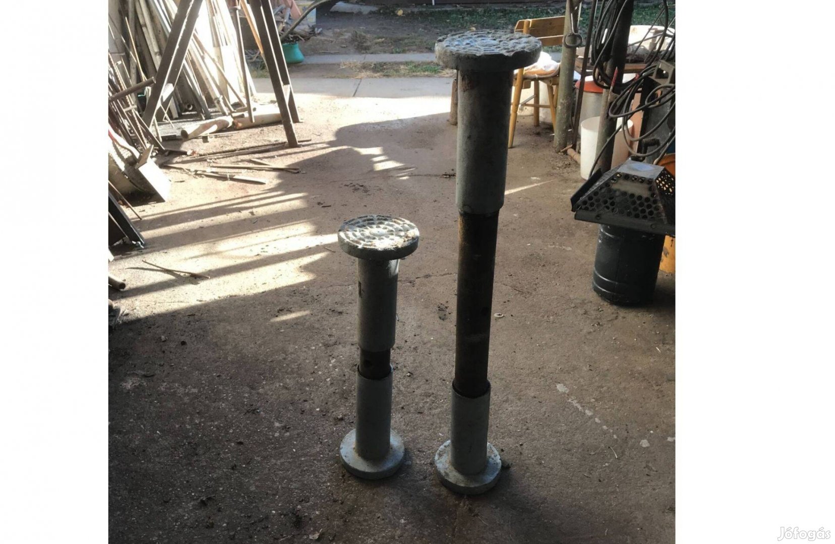 Árokdúc kitámasztó csavar