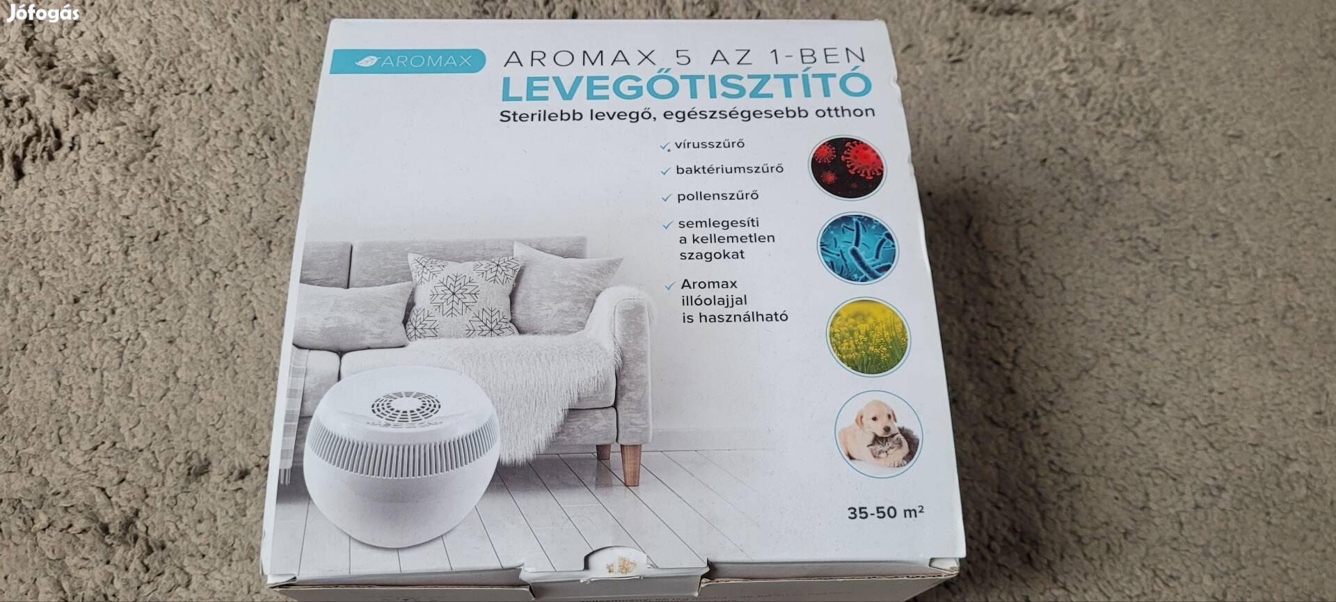 Aromax Légtisztító és párásító eladó