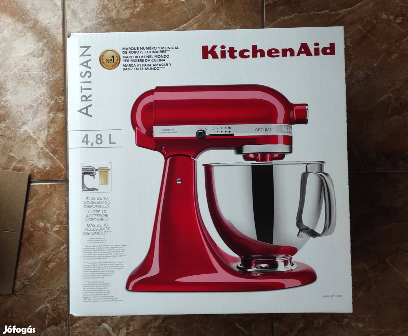 Áron alul Új Kitchenaid Artisan konyhai robotgép 5 év garival eladó!