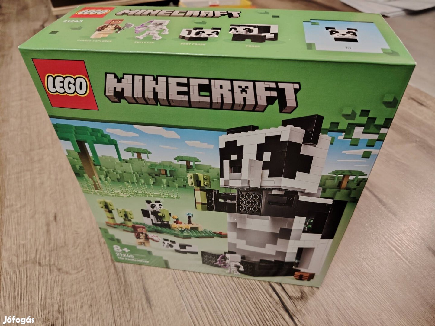 Áron alul: bontatlan, új Minecraft LEGO