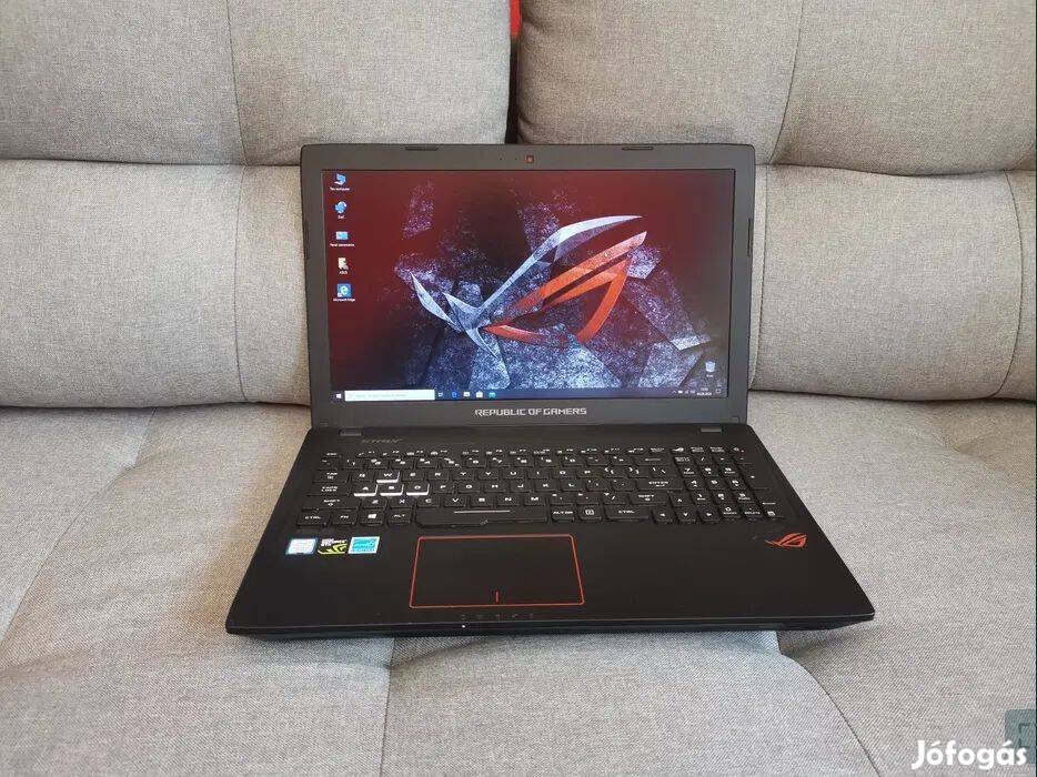 Áron alul eladó Asus rog gamer óriás laptop Gtx 1080 8GB