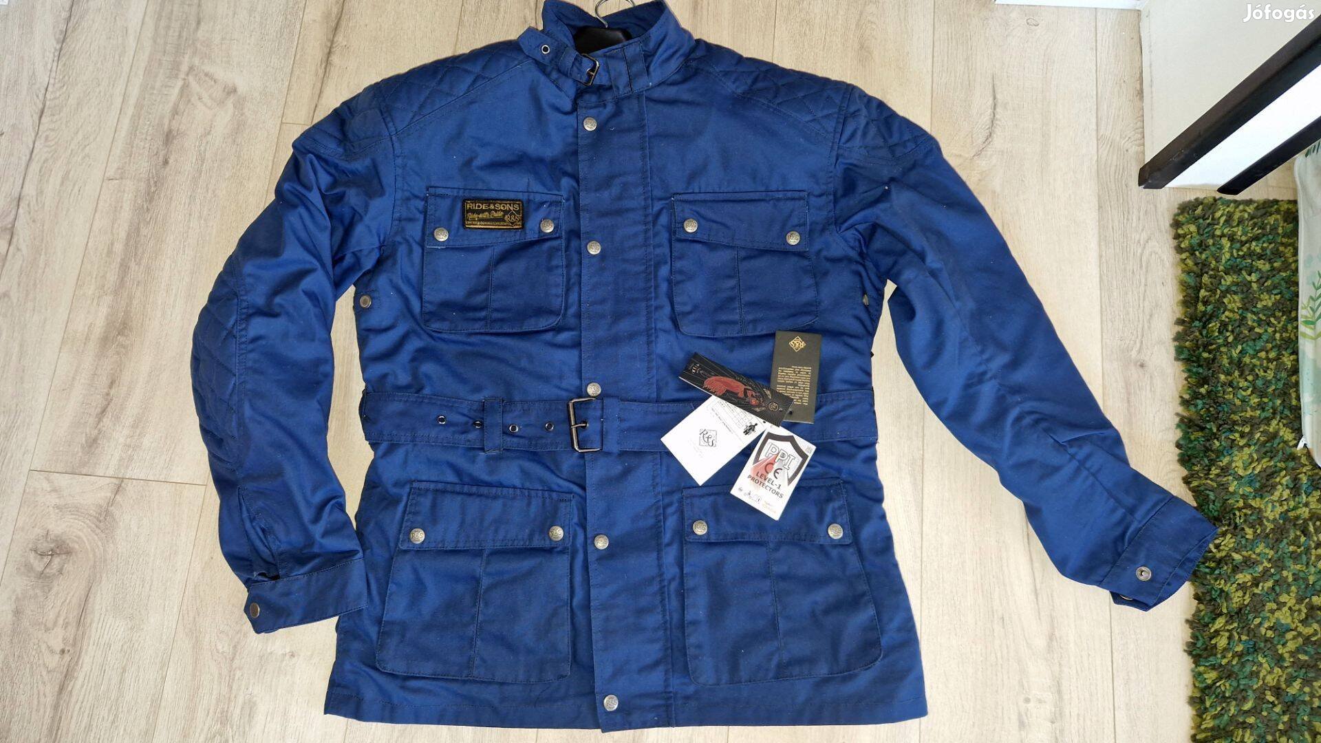 Arrow USA Heritage Prémium viaszbőr viasztextil motoros kabát dzseki