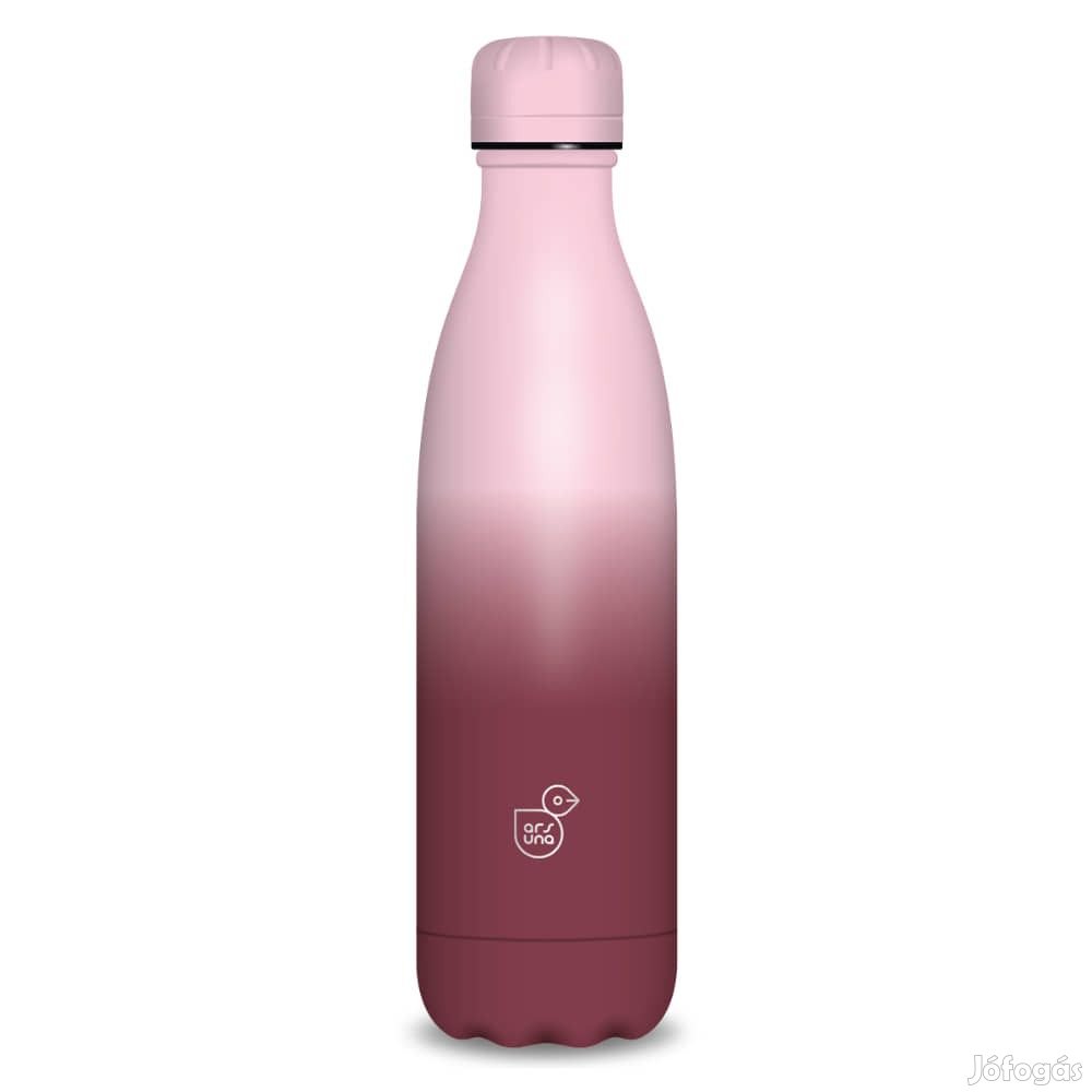 Ars Una duplafalú fémkulacs burgundi pink