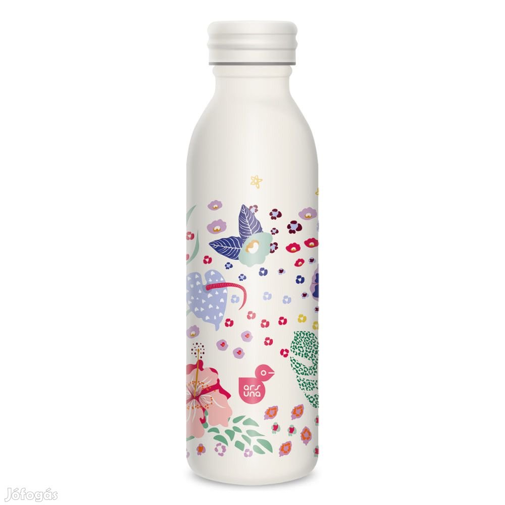 Ars Una kulacs duplafalú fém Cream Hibiscus 600 ml