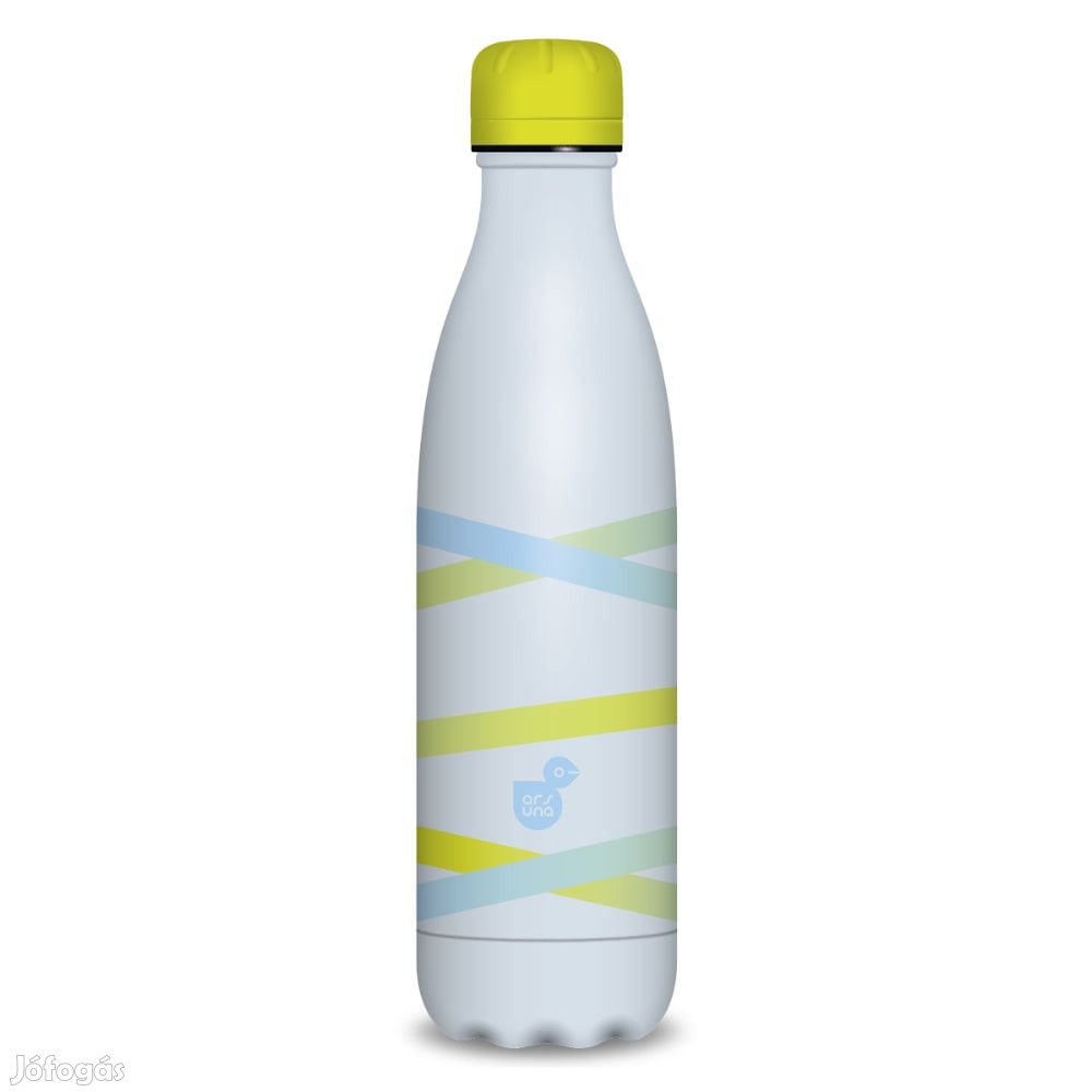 Ars Una kulacs duplafalú fém Ribbon Yellow 500 ml