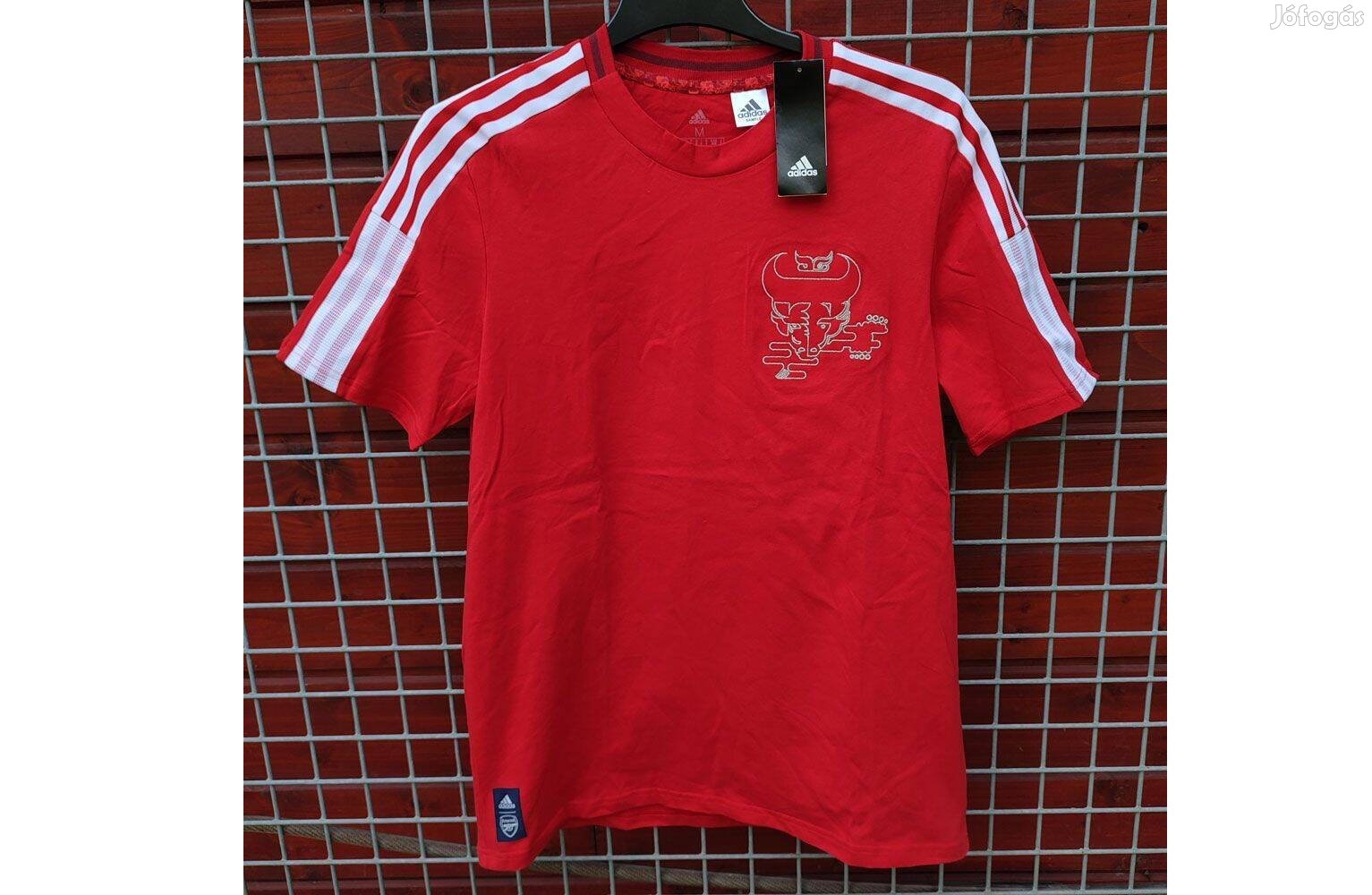 Arsenal Chinese New Year eredeti adidas piros póló (M)