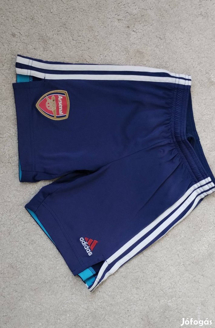 Arsenal, Adidas gyerek rövidnadrág, foci nadrág,140 méret 