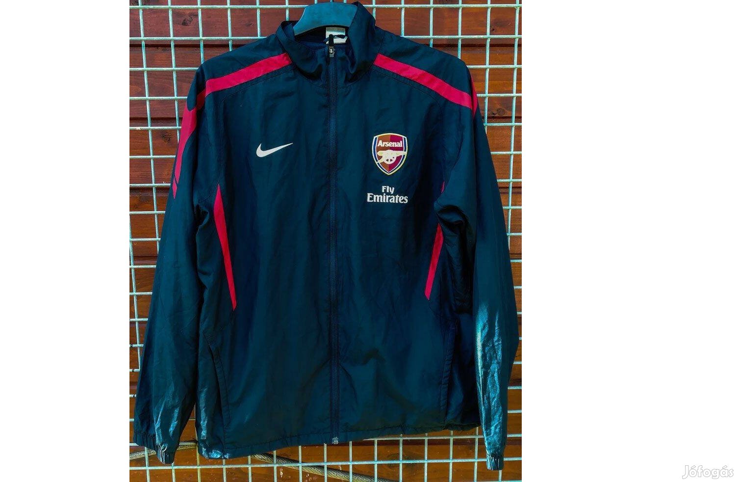 Arsenal eredeti Nike sötétkék széldzseki (L)