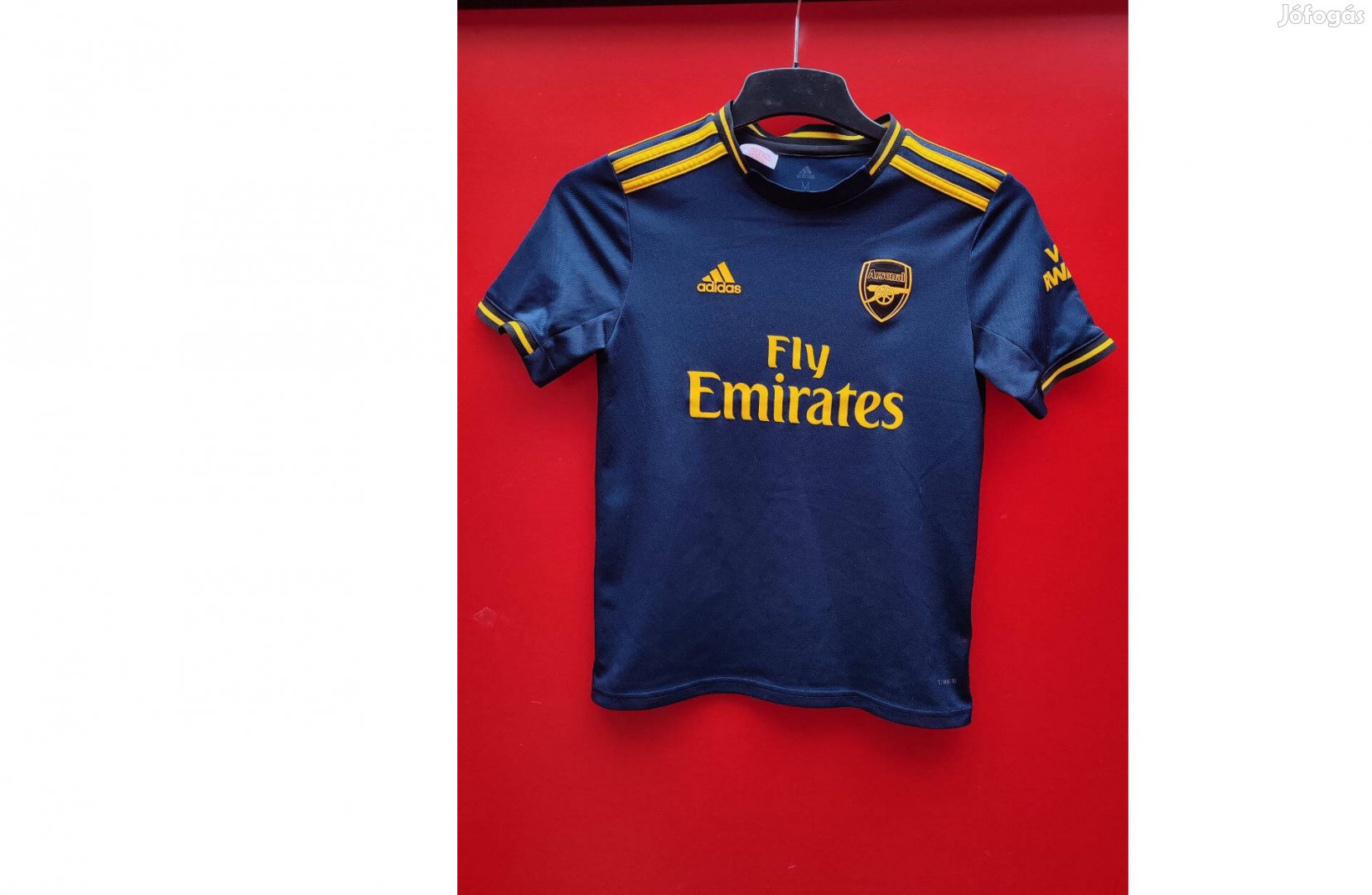 Arsenal eredeti adidas 2019-20 gyerek kék mez (M, 152)