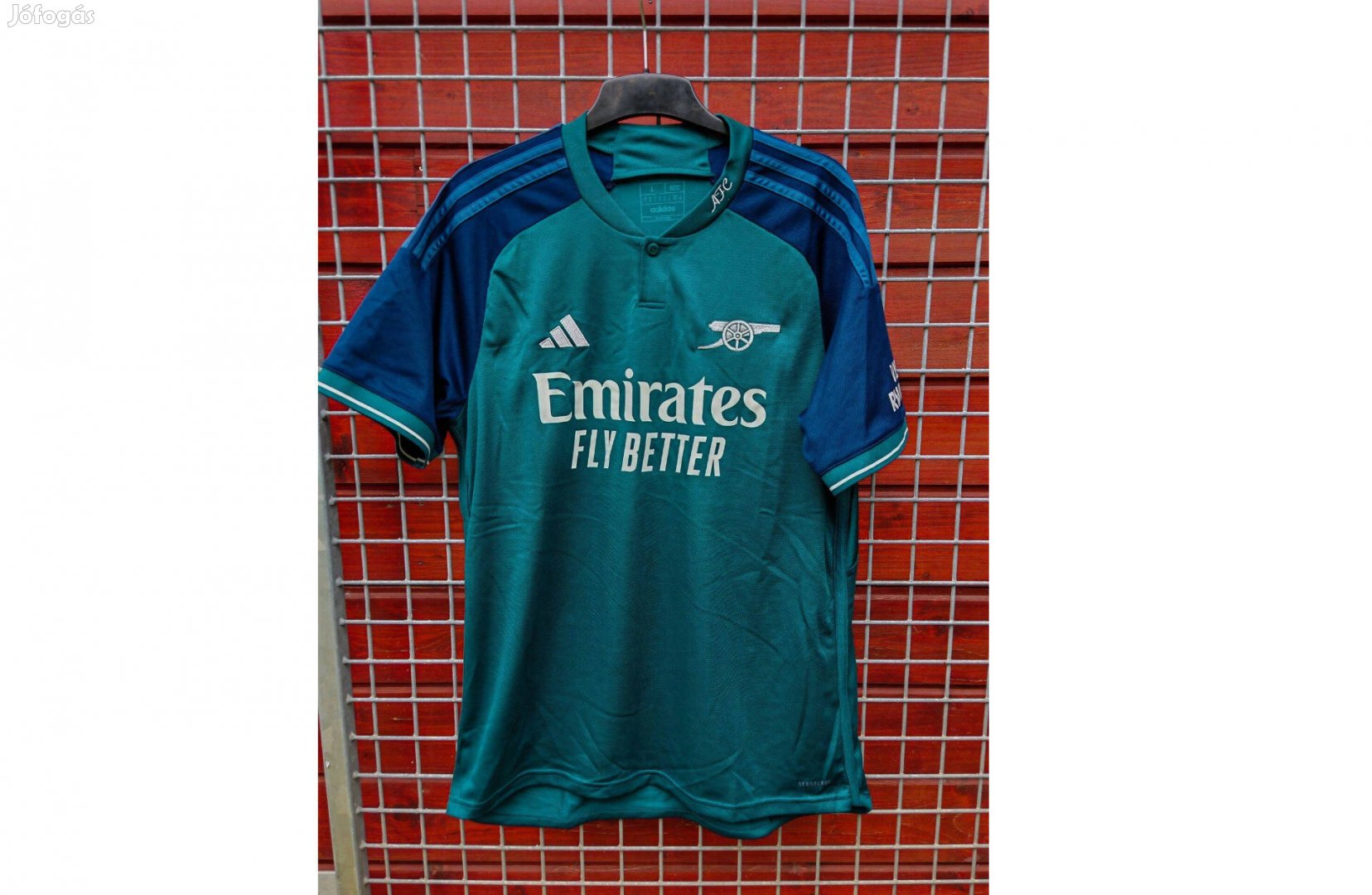 Arsenal eredeti adidas 2023-24 zöld mez L-es