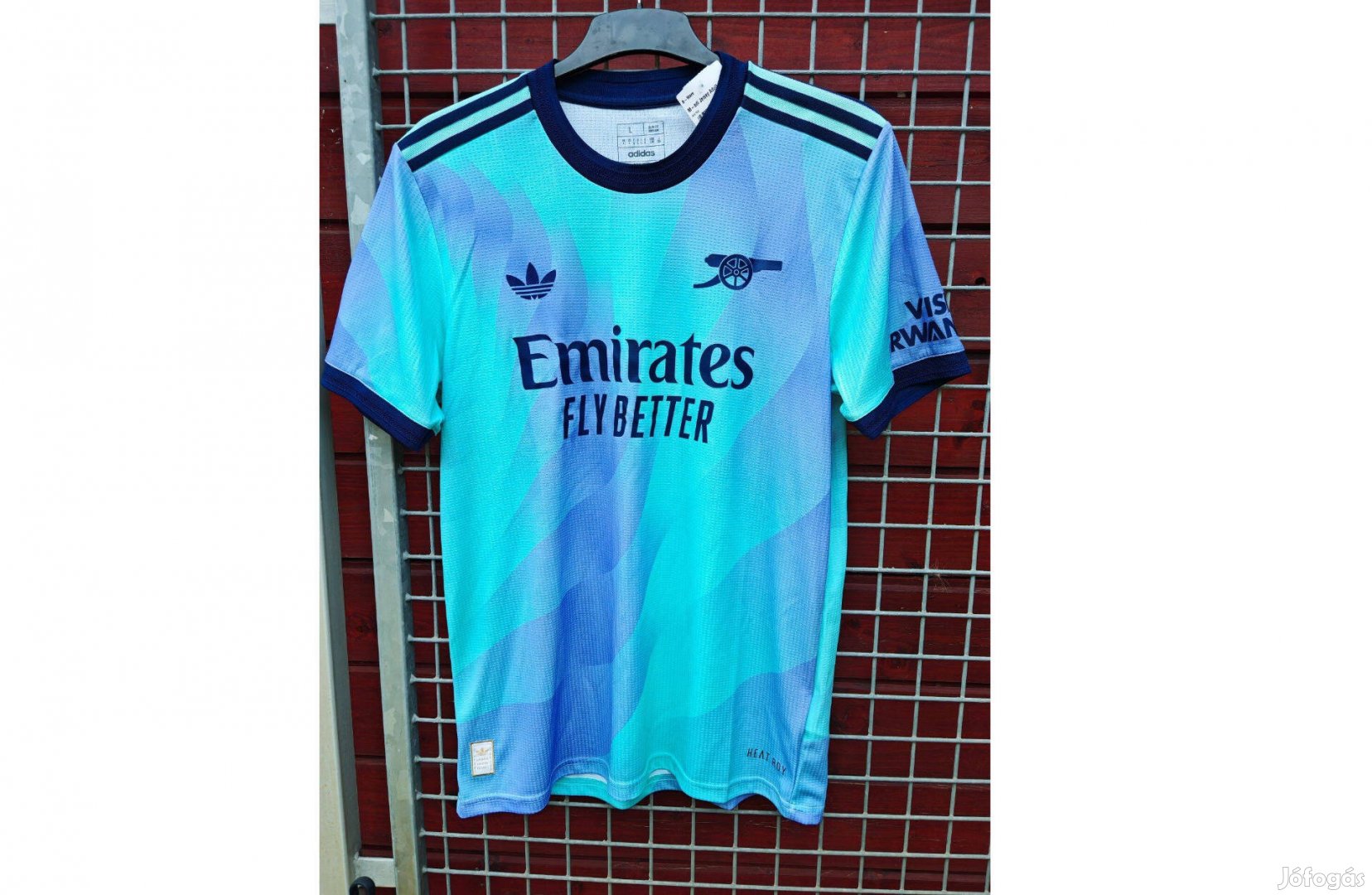 Arsenal eredeti adidas Originals kék lila mez L