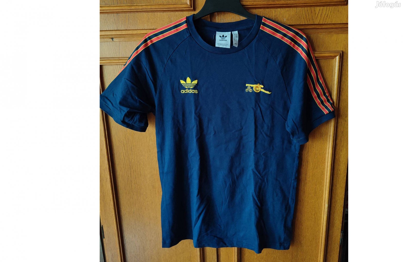 Arsenal eredeti adidas Originals sötétkék póló (M)
