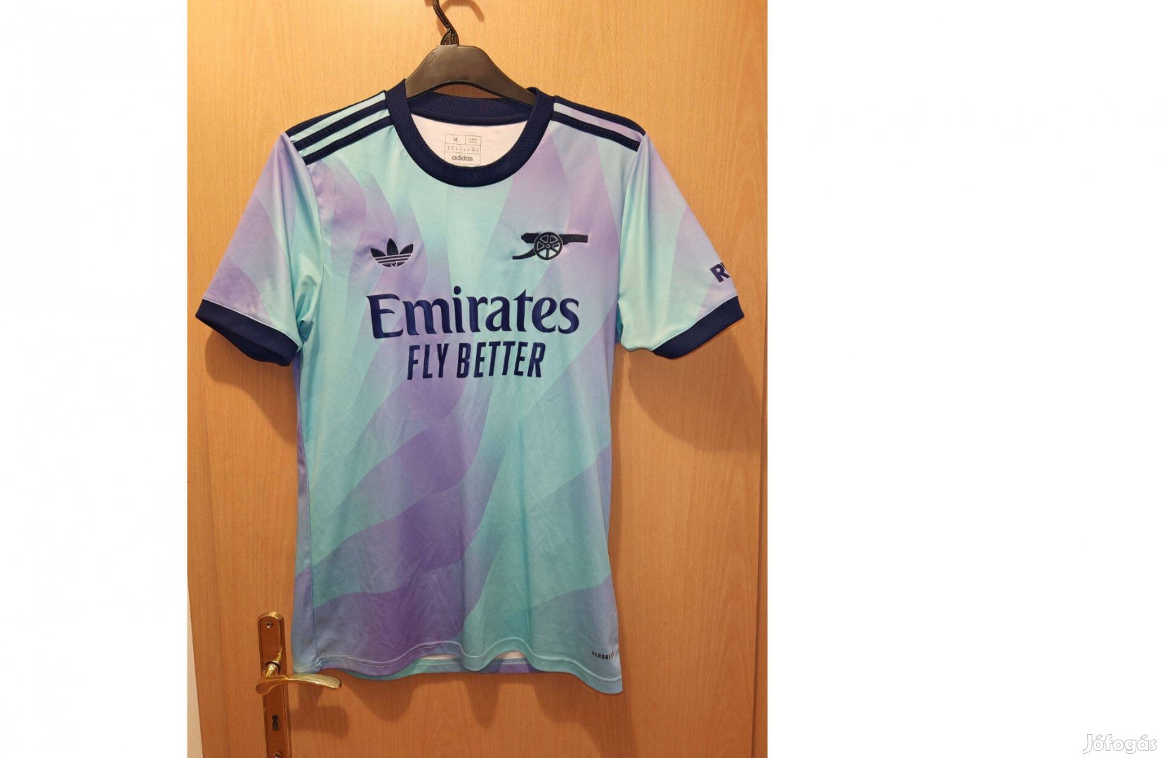 Arsenal eredeti adidas Originals világoskék 2024-25-ös mez