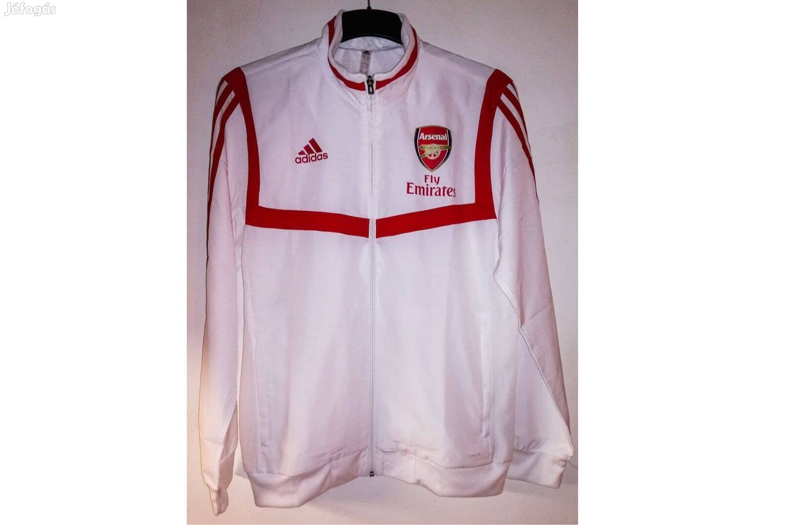 Arsenal eredeti adidas fehér tréningfelső (M)