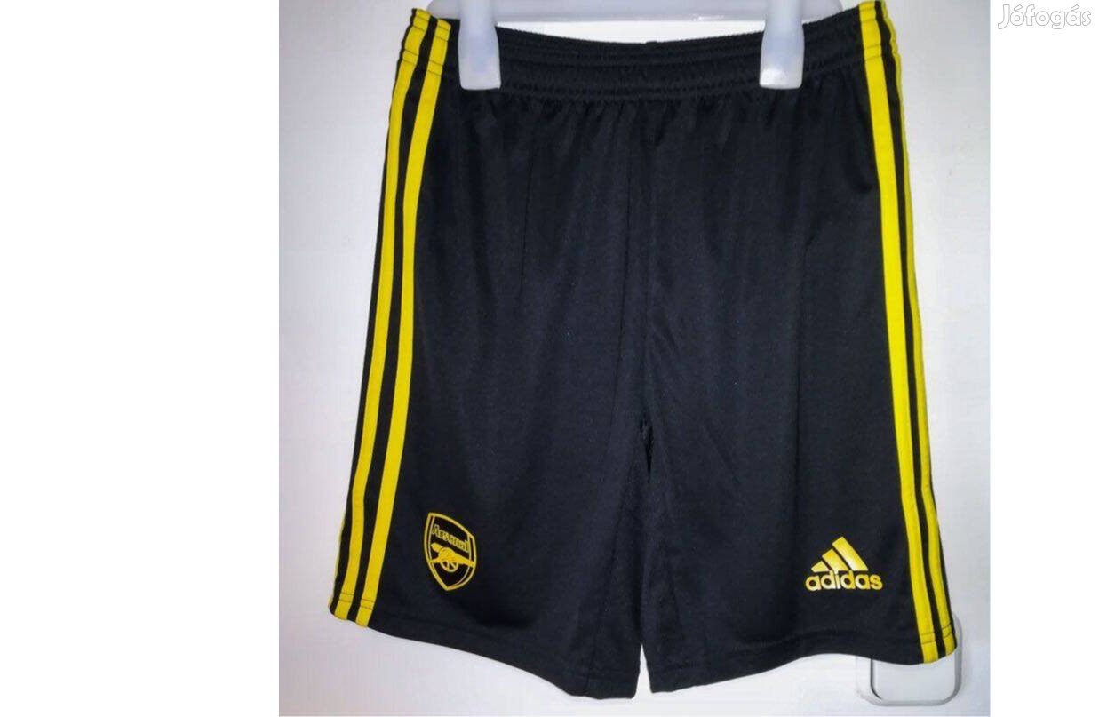 Arsenal eredeti adidas fekete sárga Gyerek rövid nadrág (L, 164)