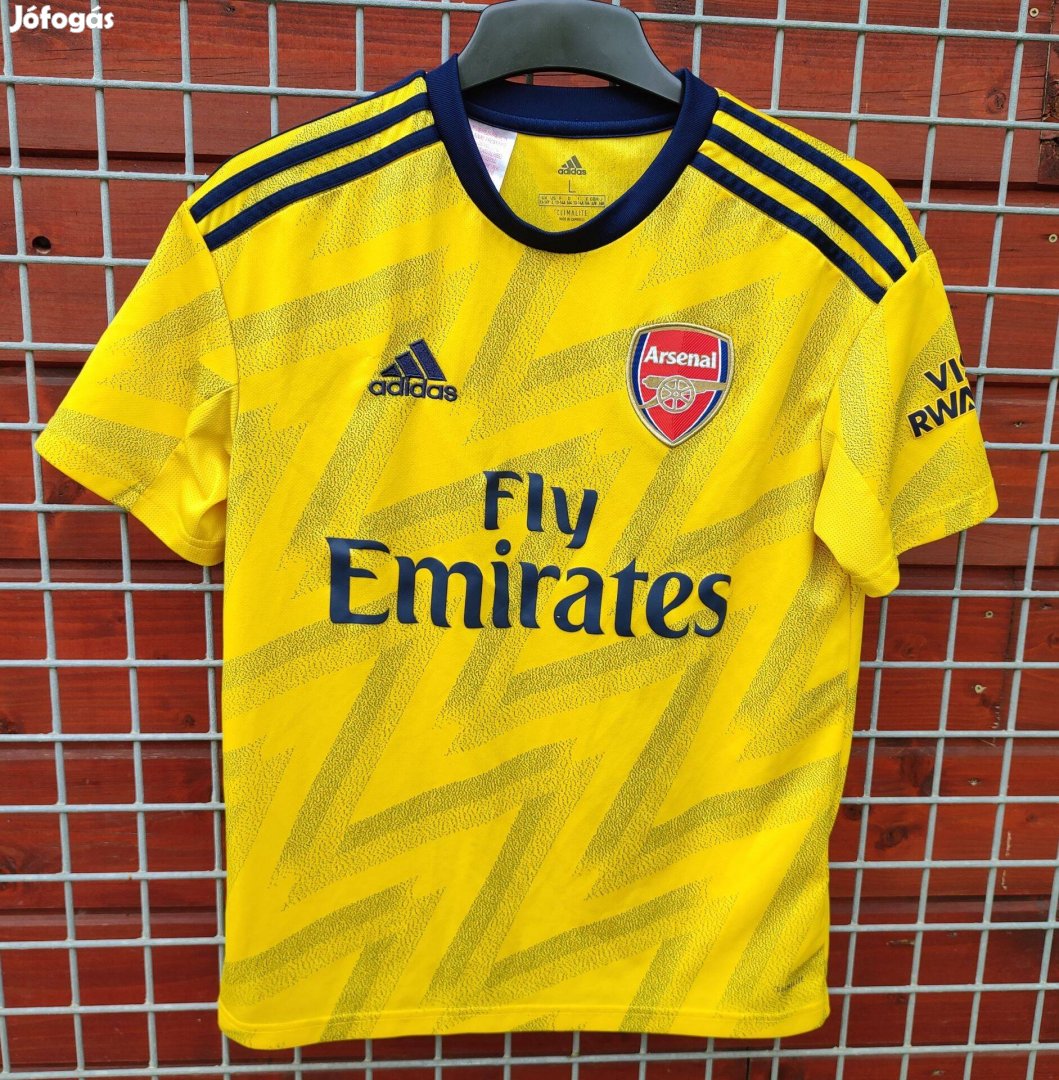 Arsenal eredeti adidas sárga 2019-20-as gyerek mez (L, 164)