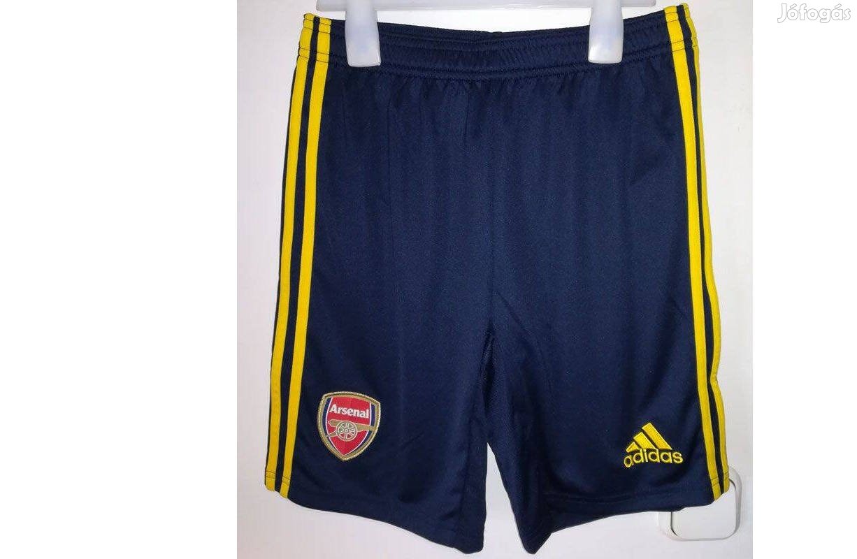 Arsenal eredeti adidas sötétkék sárga Gyerek rövid nadrág (L, 164)