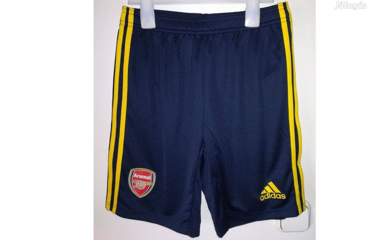 Arsenal eredeti adidas sötétkék sárga Gyerek rövid nadrág (L, 164)