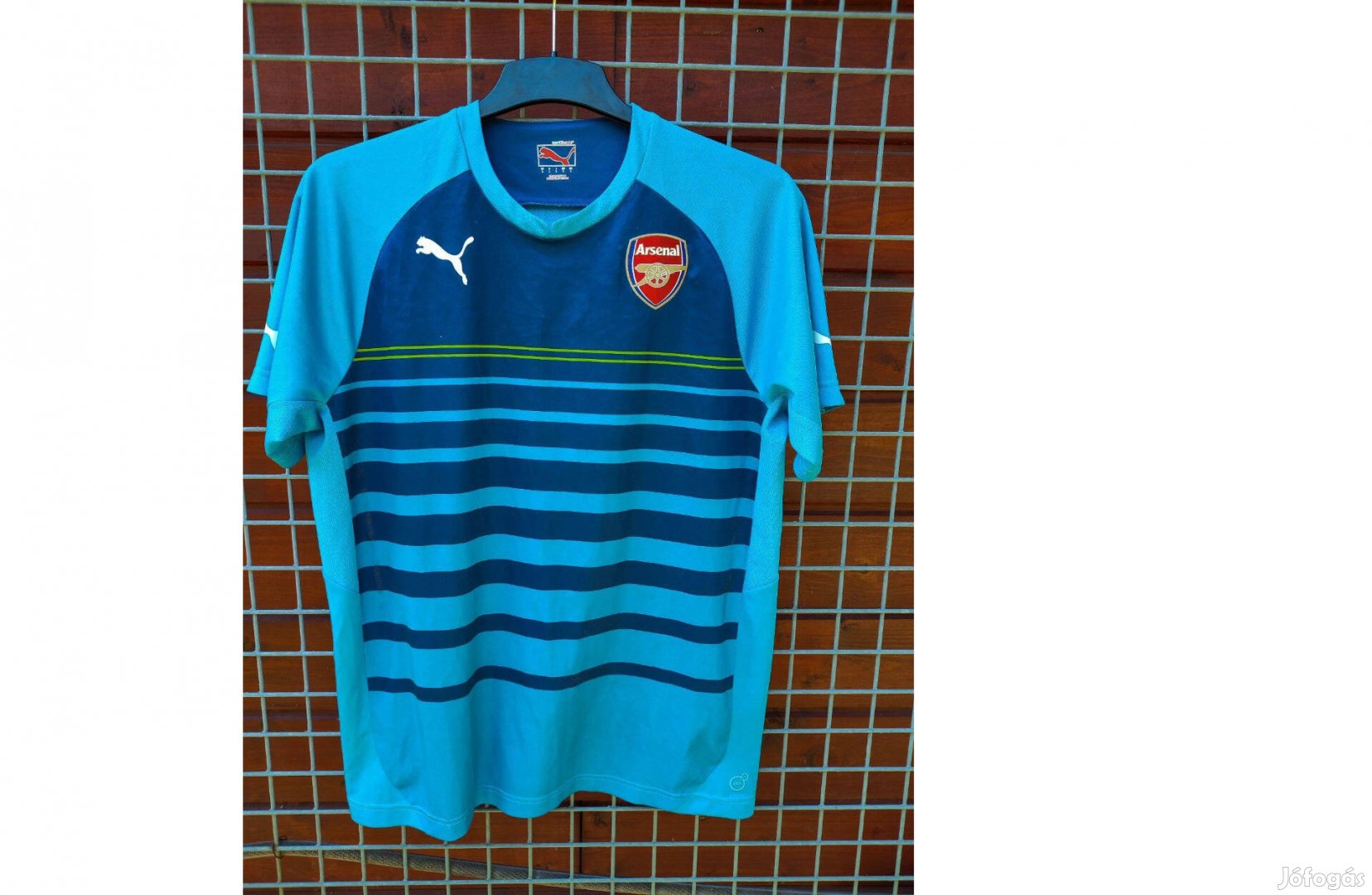 Arsenal kék eredeti Puma 2014-15 mez (L)