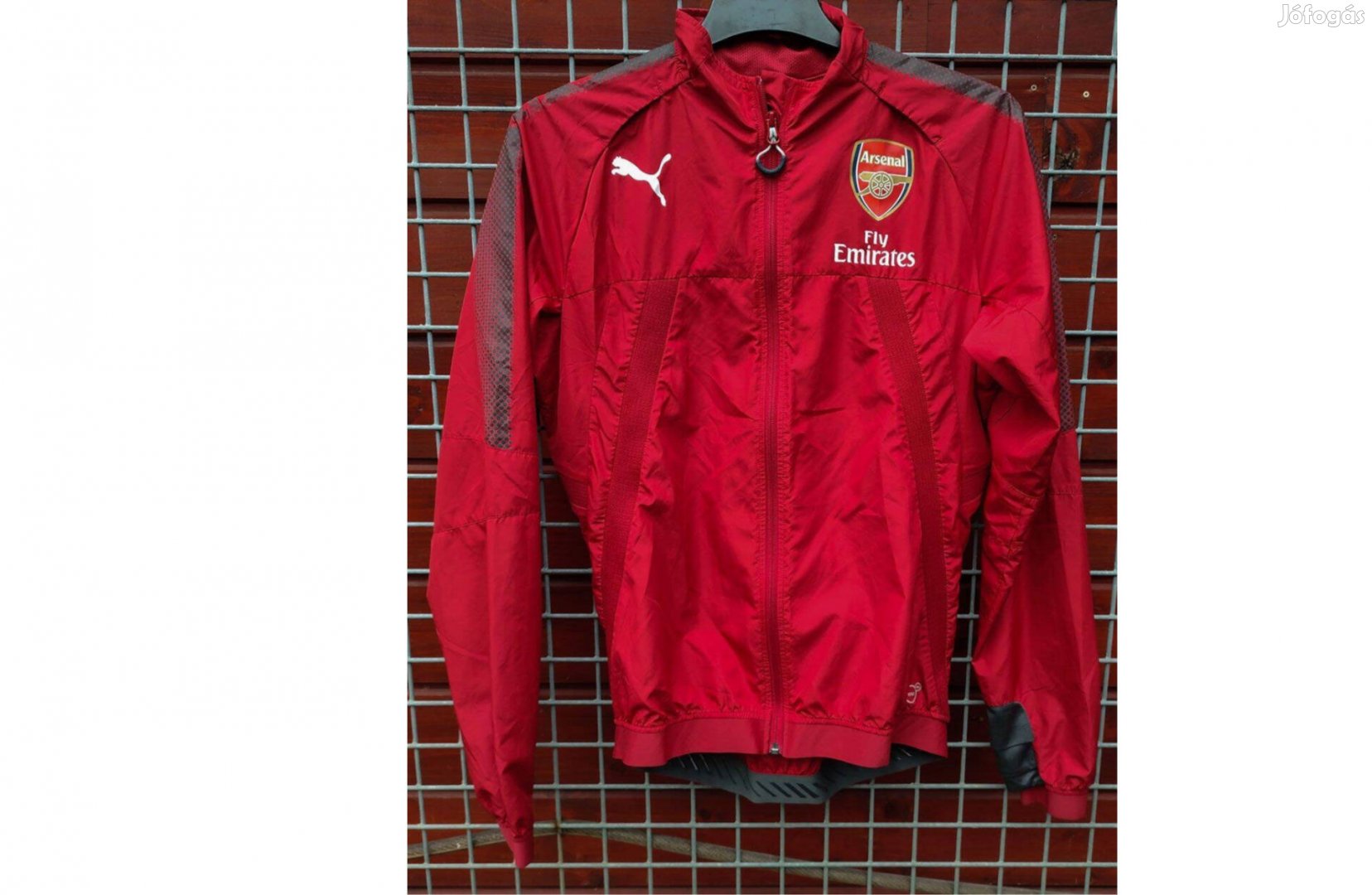 Arsenal piros eredeti Puma széldzseki (M)