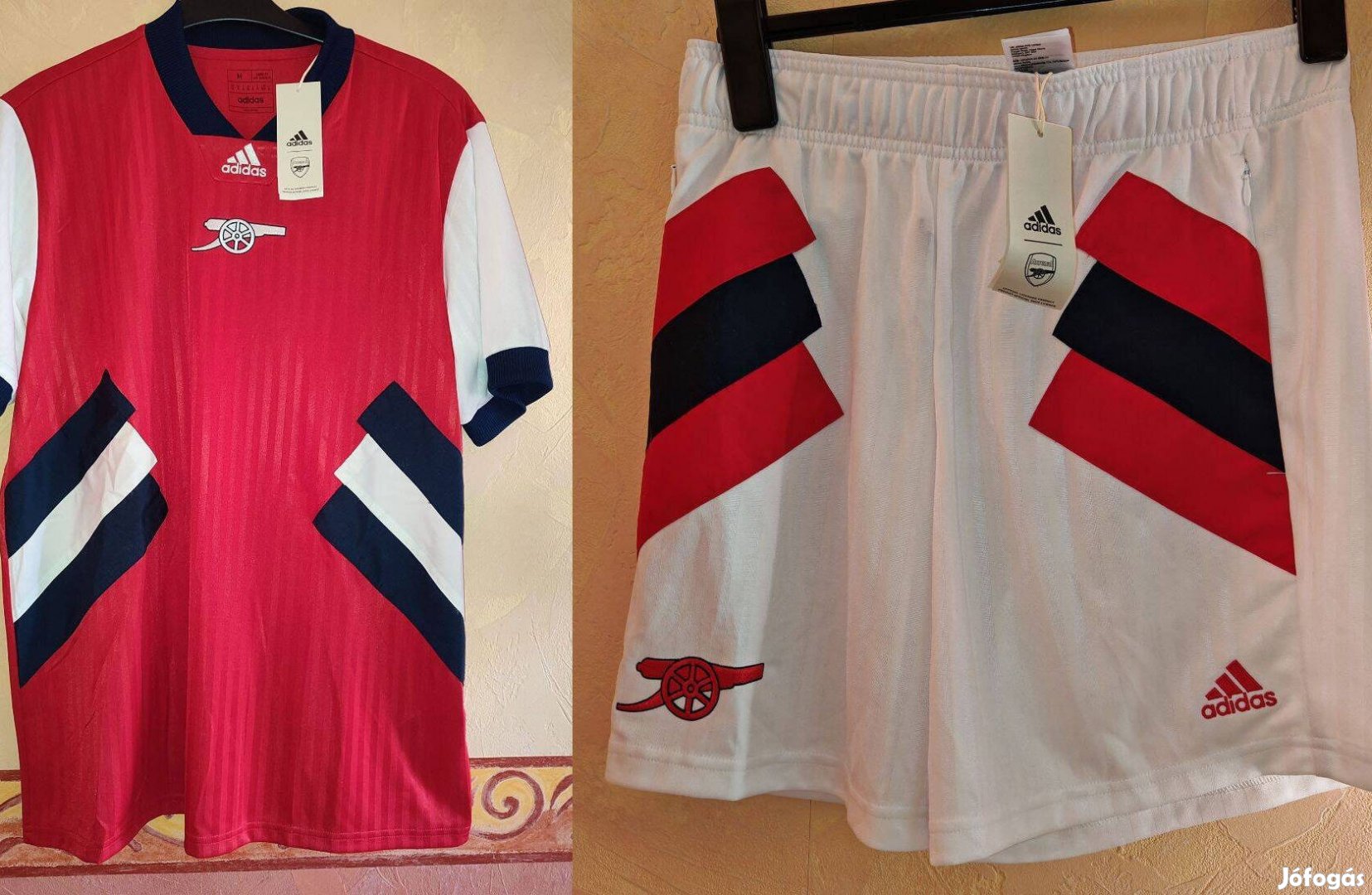 Arsenal piros eredeti adidas Icon focimez szett (M)