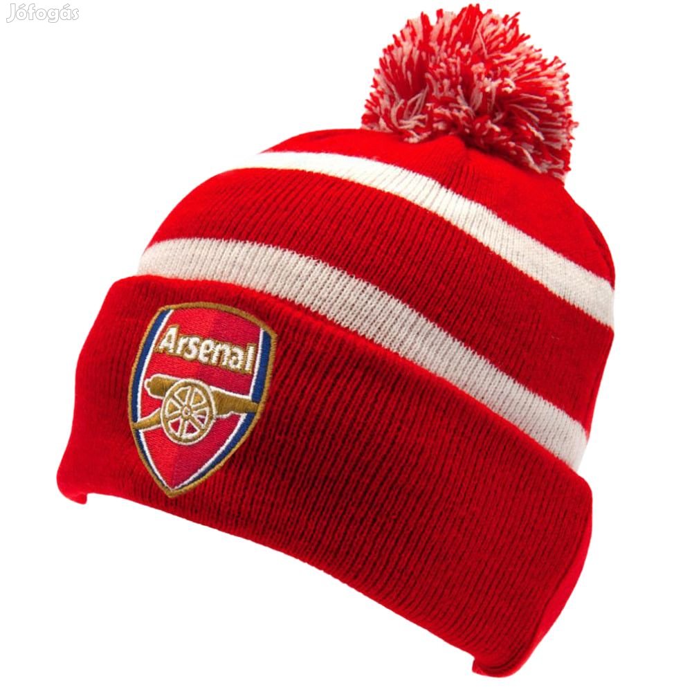 Arsenal sapka kötött csíkos gyerek
