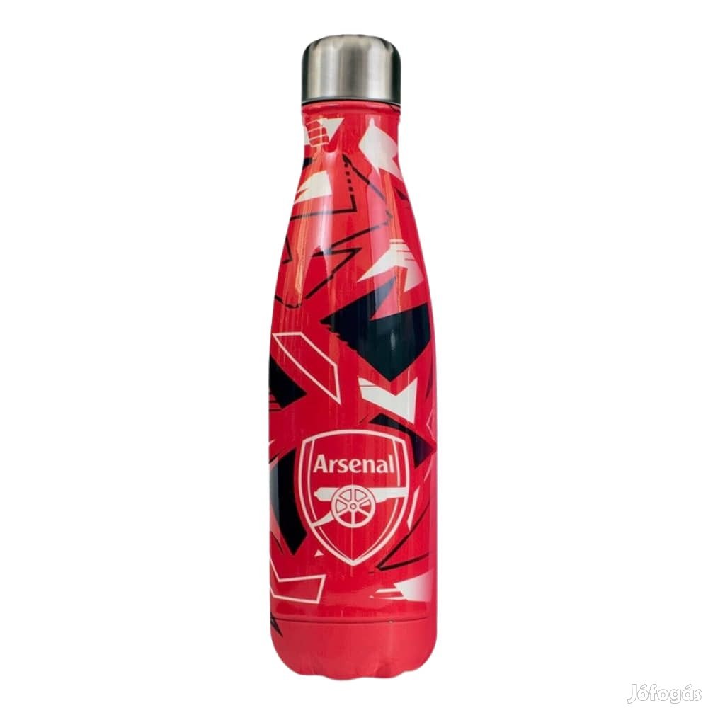 Arsenal termosz piros mintás 500ml