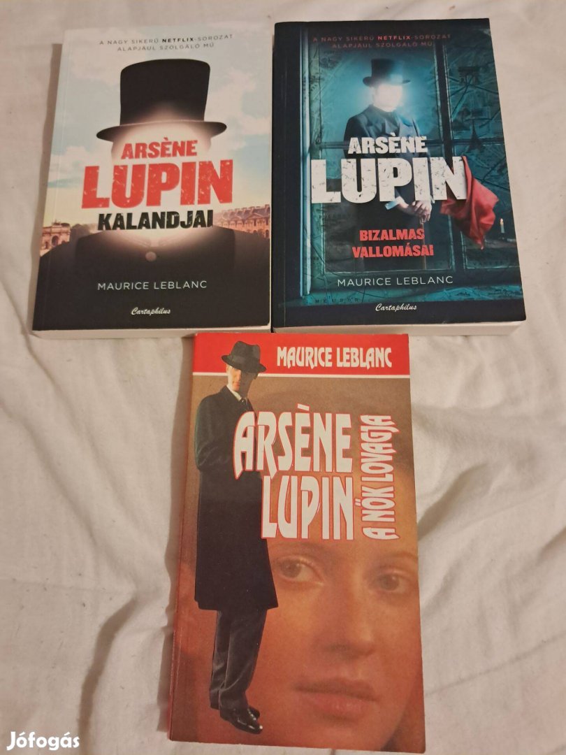 Arsene Lupin könyvek, krimi