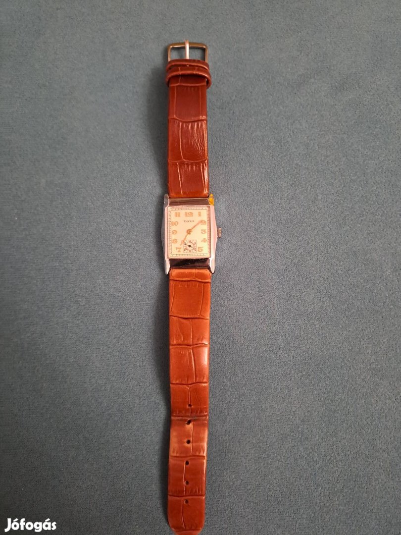 Art Deco Doxa férfi karóra, Leonidas férfi chronograph 