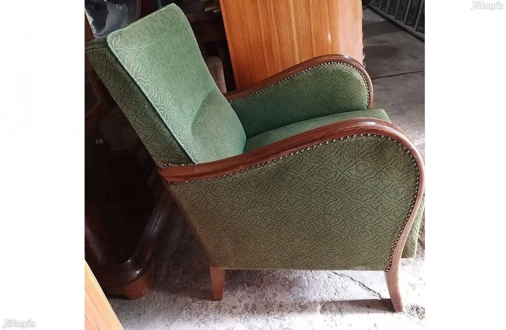 Art Deco fotelek , retro fotelek epeda rugózattal